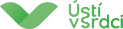 Logo Ústí v srdci